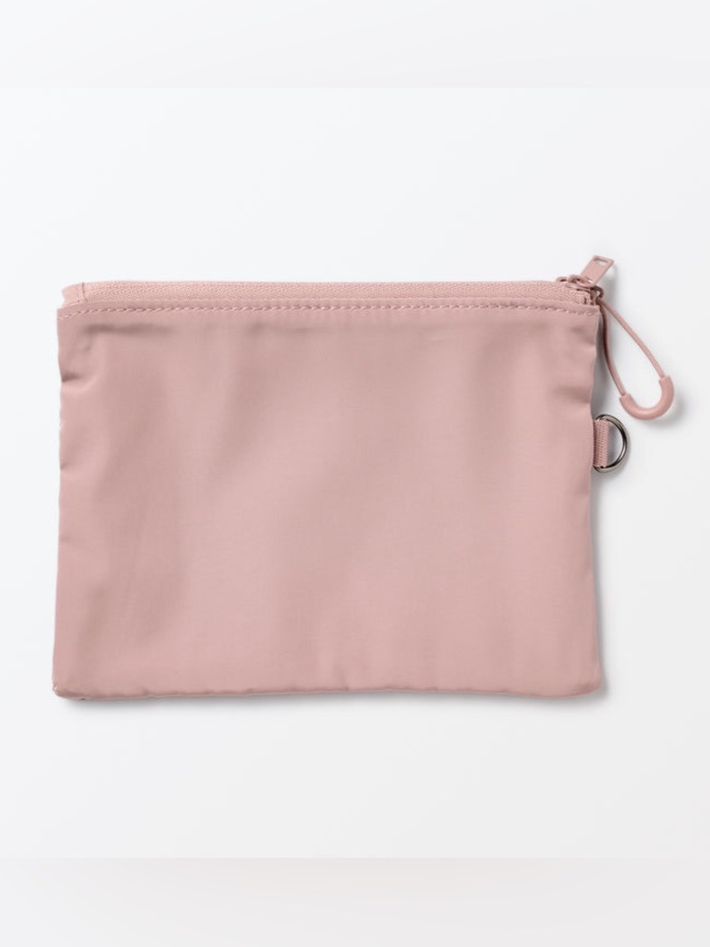 ๐ MUJI Polyester Two Zipper Case_Medium_Color: Pink_NWT ๐ - Picture 2 of 6